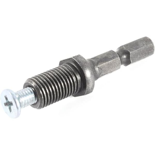 Elektrisk hammarborrchuck 3/8\"-24UNF Hex Skaftadapter med skruvar