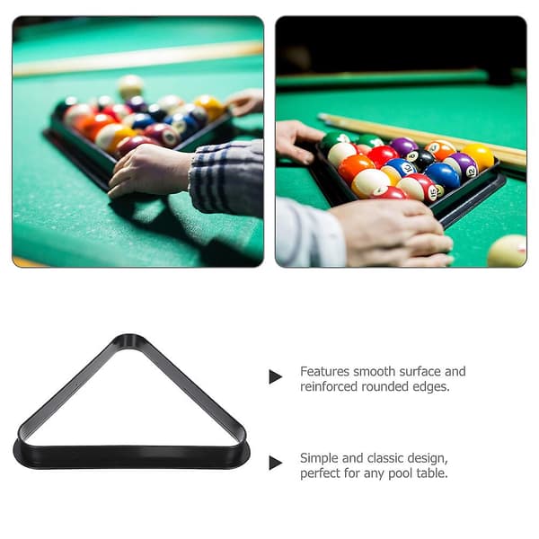 Mini Billard Rack Trekant Billard Rack Bord Pool Kugle Rack Trekant Billard Ramme