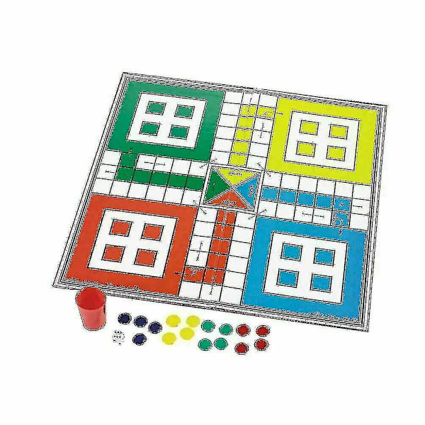 Nytt Ludo &amp; Snakes Ladders brettspill Spill med barn (familiespill) Gratis frakt