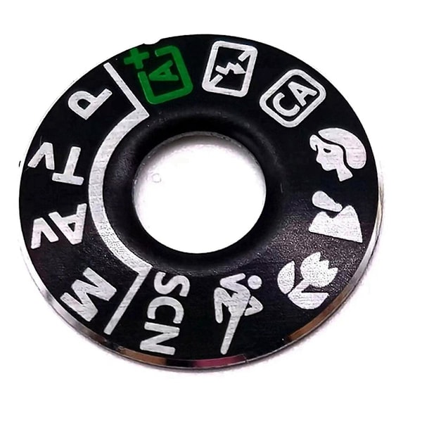 For 760d Mode Dial Pad Turntable Patch, Tag Plate Nameplate Kamera Reparasjonsdeler