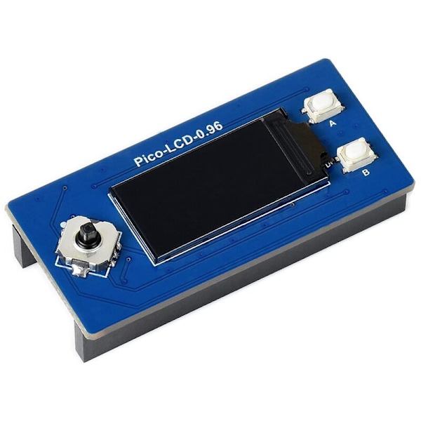 0,96 tommer Pico LCD-skærm, 65K farver Displaymodul, IPS-skærm, 160X80 pixels, Integreret ST7735S-driver