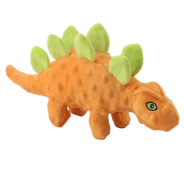 Lemmikkikoirien lelu Lemmikin pennun pureskeltava vinku lelu Pehmolelut Dinosaurus-muotoilu
