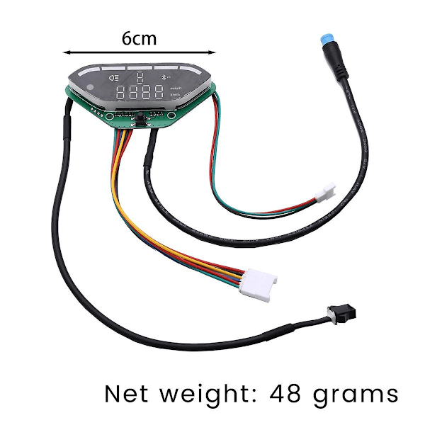 Elektrisk sykkeldisplay 36v LCD-display Et9 kontrollerpanel dashbord for elektrisk sykkel Ebike