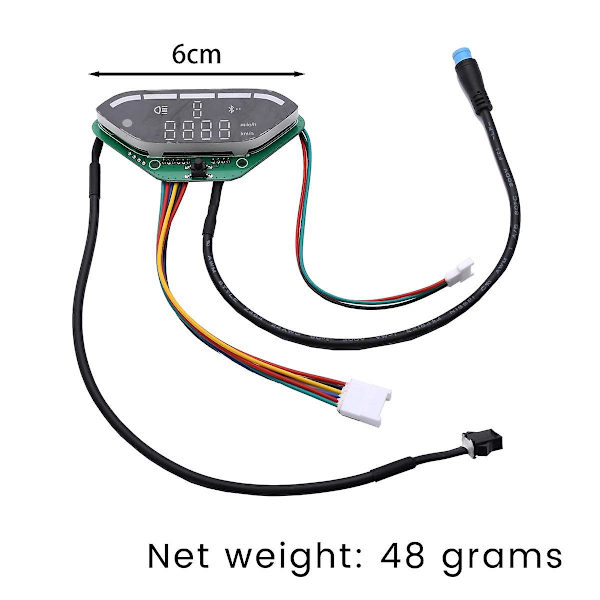 Sähköpyörän näyttö 36v Lcd-näyttö Et9 Ohjaimen paneeli Kojelauta sähköpyörälle Ebike
