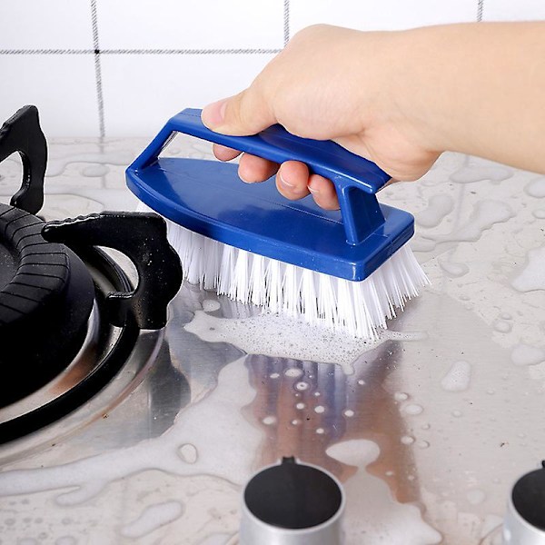 Bekvämt Grepp Kraftig Skrubbborste för Badrum, Dusch, Diskbänk och Golv