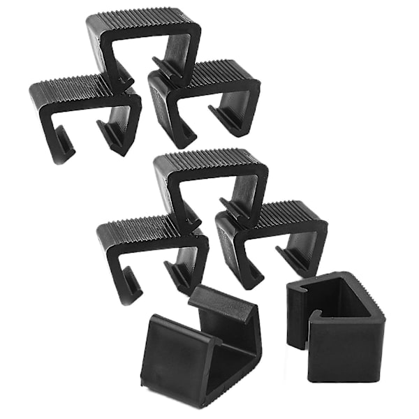 8 stk. Patio Wicker Møbelklips Stolfester Patio Sofa Klips 5,25 cm
