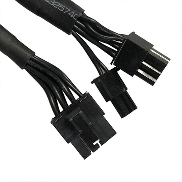 2 st 8-pin till 8-pin (6+2) PCIe VGA-strömförsörjningskabel Flex & 1 st PCIe 6-pin hane till 4 SATA-strömförsörjningskabel