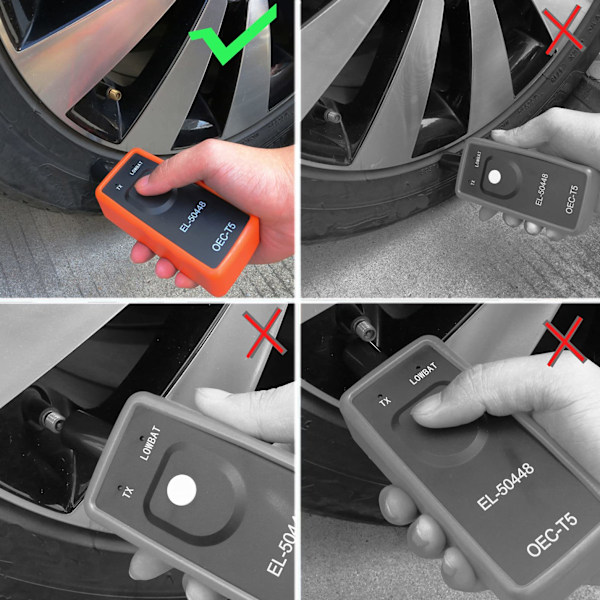 Universal TPMS Relearn Tool, System Programming Training, Dekktrykkmonitor System Aktivering Tool, TPMS Reset Tool