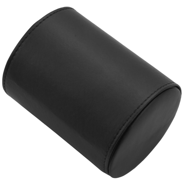 2x Svart Slipshållare Halsband Förvaring Resa Presentask Cylinderform