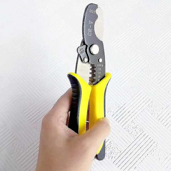 Monitoimityökalu 18 cm:n langan kuorija, kaapelinleikkurisakset, kuorintasakset, leikkuri 1,6-4,0 mm käsikäyttötyökalut
