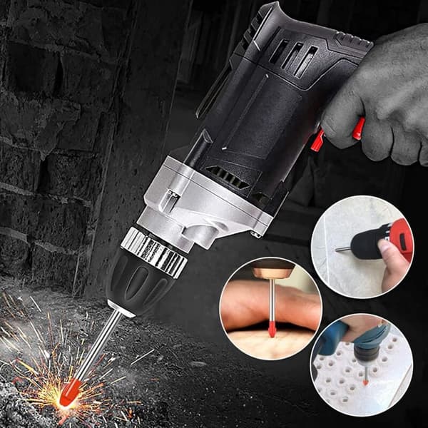 10 ståldrillbits til fliser, glas, keramik, marmor og spejl 6 mm wolframcarbidspids til hårde og skrøbelige materialer