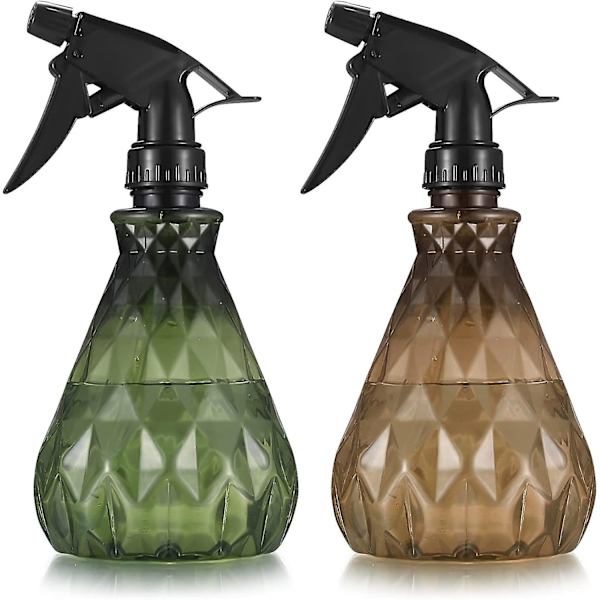 2 st 500 ml sprayflaska med justerbart munstycke