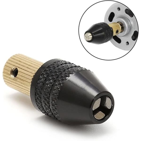 Mini spännhylsa för 0,3-3,4 mm (2,35 mm) elektrisk motoraxel