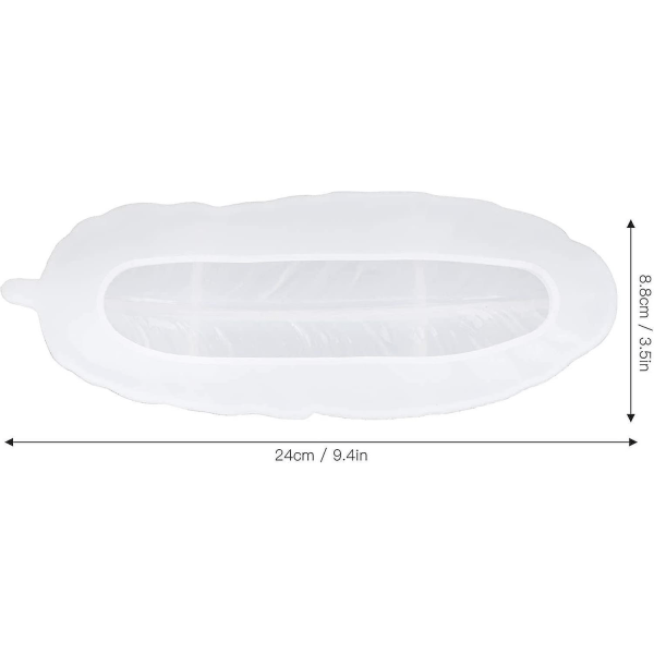 Sulkaepoksivalusilikonimuotti, korujen säilytysalusta, 3,5 x 9,4 tuumaa