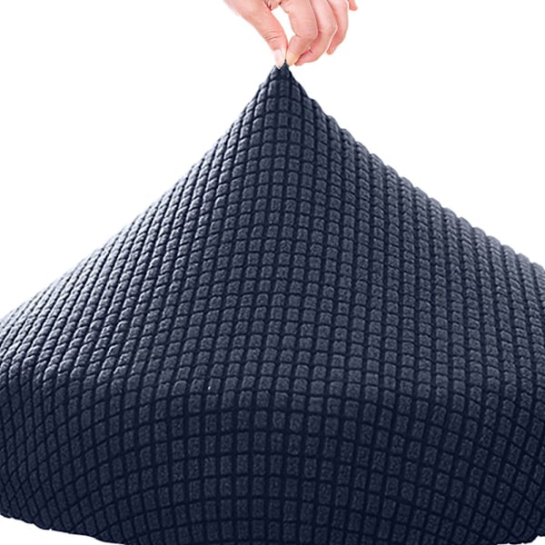 Elastiskt Stolsöverdrag Förtjockat Rund Överdrag navy