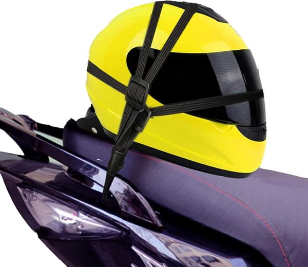 2-pak elastiske laststropper, nylon og latex, justerbare kroge til cykler, motorcykler og bagagebærere, sort, 60cm/90cm