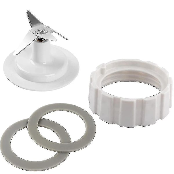 Knivblad med burkbaslock-kit kompatibel med Hamilton Beach Blender-delar