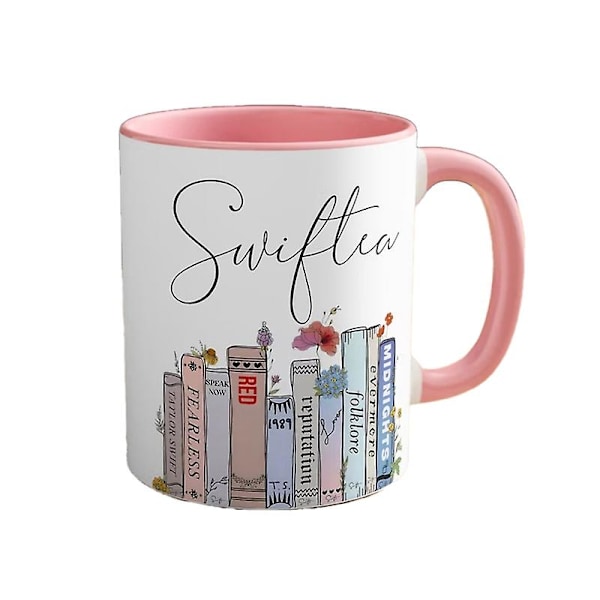 Swiftea kaffekopp - Morsom søt krus - Gave til kvinner og jentefans Nyhet Kaffe krus A