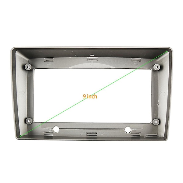 2 Din Bilradio Fascia Til Starex/h1 2007-2015 Dvd Stereo Rammeplade Adapter Montering Dash Install