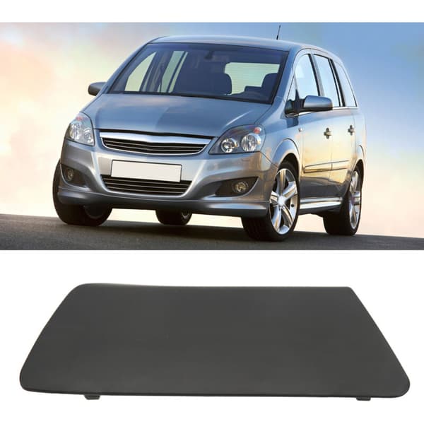 Sort firkantet dæksel til trækkrog, erstatning for Opel Zafira B 2008-2014