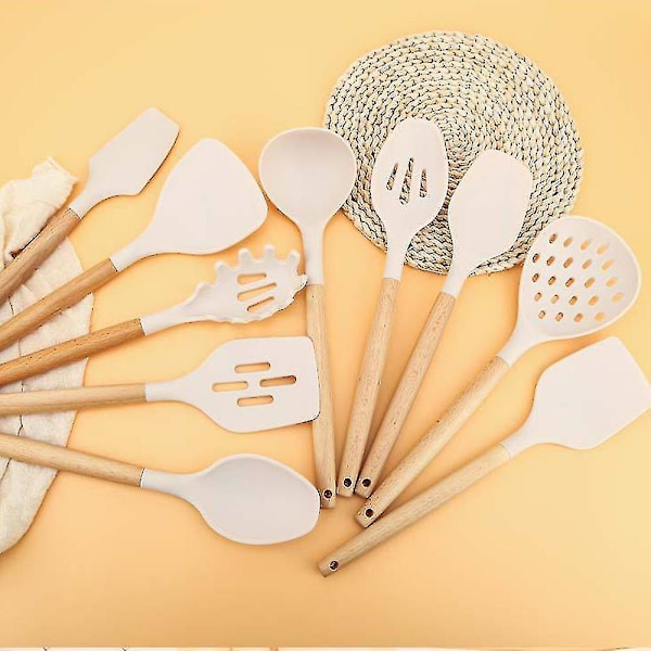 2 BPA-fria non-stick silikonköksredskap. Värmebeständiga