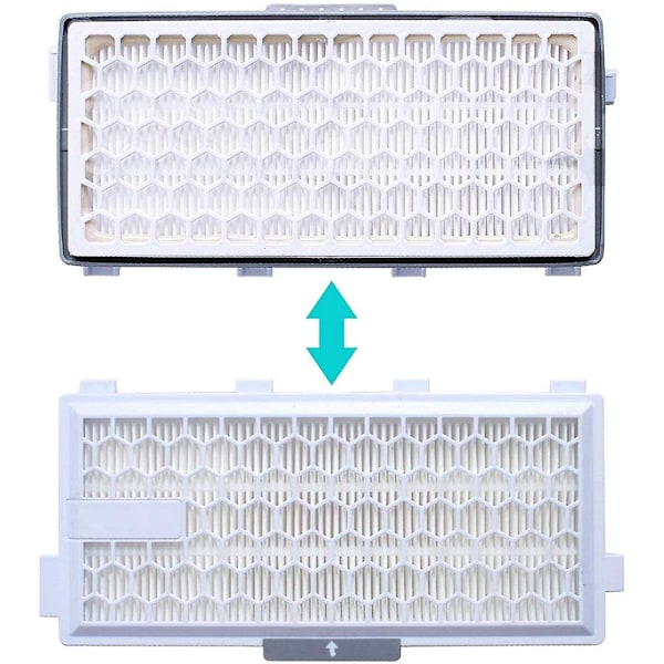 4-pak HEPA-filtre til Airclean -ha 50 filtermodeller S4, S5, S6, S8, S8000, S6000, S5000, S4000, komplet
