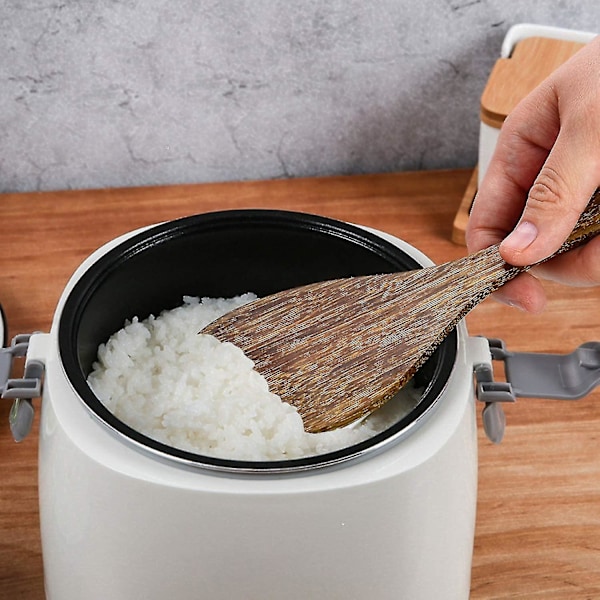 2-pack trärisspatel i trä, non-stick