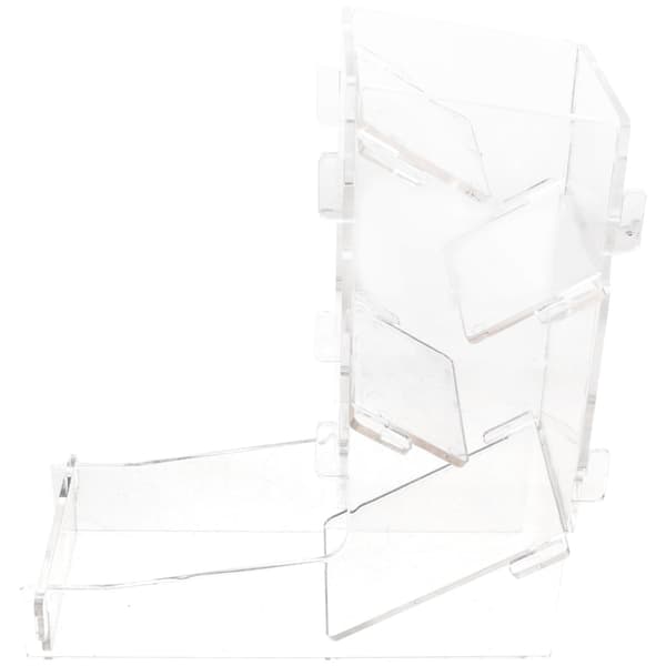 Transparent terningetårn brætspil tilbehør terningetårn terningedispenser