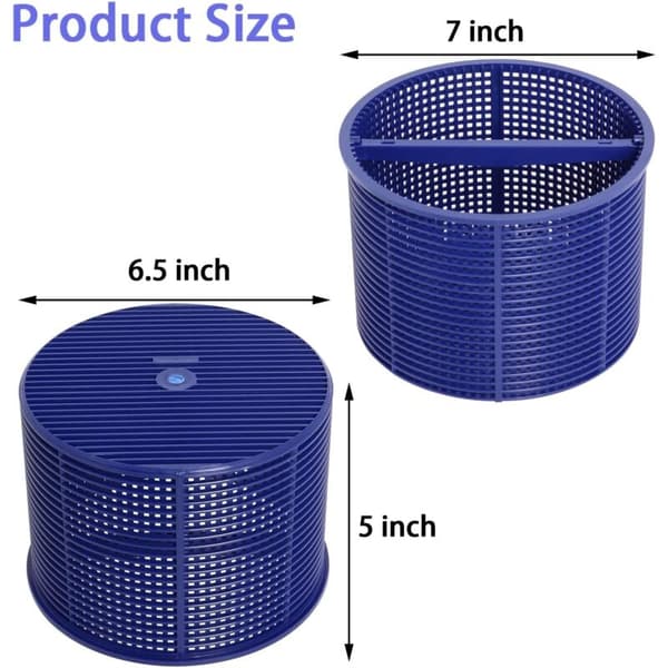 Pool Skimmerkorg för Hayward SPX1082CA Plastpumpkorg Ovanjordspooler