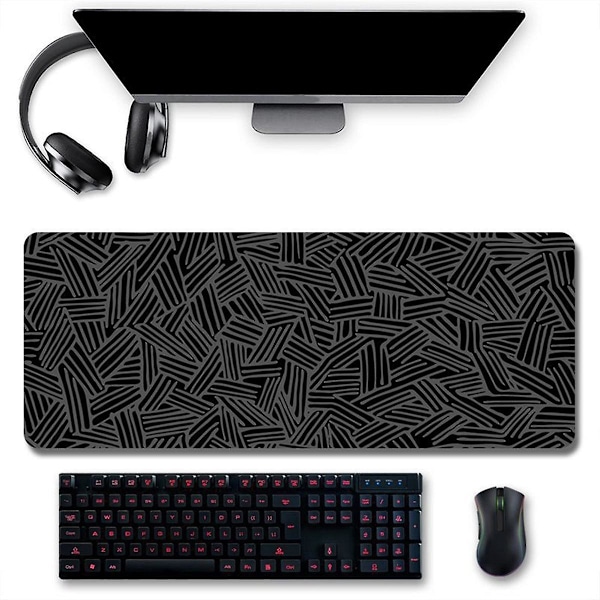 Topografisk kontur udvidet stor musemåtte med 2 mm ikke-computer tastatur musemåtte musemåtte 11,8x