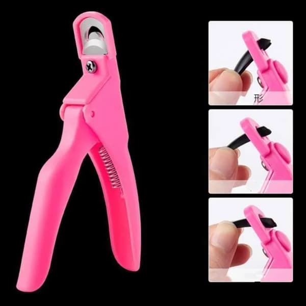 False Nails - Unspecified - Professional Manicure Set - 500 Pieces - 10 Different Sizes - Pink As shown on the FALSE NAIL KIT