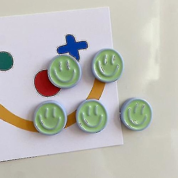 Sarjakuva Smiley Face Jääkaapin Magneetit Pohjoismainen Ins Tuuli Persoonallisuus Koti Valkotaulu Koriste Valokuva Viestitaulu