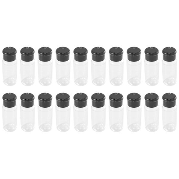 20 st/set 100 ml kryddsaltpepparkvarnar svart kryddburk kan peppar grillkrydda kök