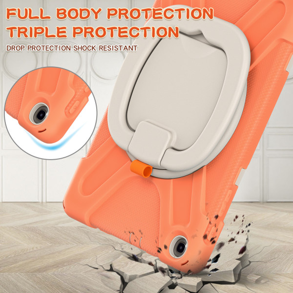 Cover för surfplatta lämplig för SamsungT510/T515 orange