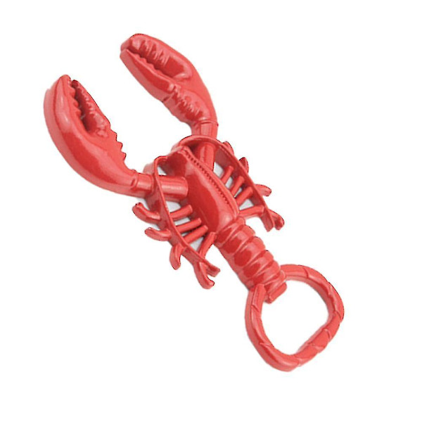 Kreativ metalllegering måla röd kräftöppnare retro hantverk