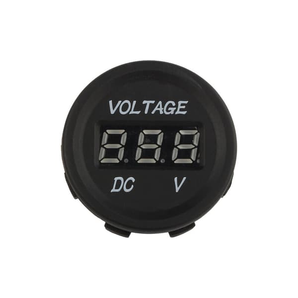 DC 12V-24V LED Digital Voltmeter til Bil Motorcykel Vandtæt ZY