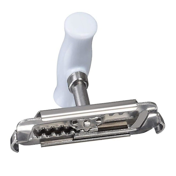 Kichwit Arthritis Jar Opener i rustfritt stål - Lids Off Jar Opener - Gratis flaskeåpner nøkkelring inkludert