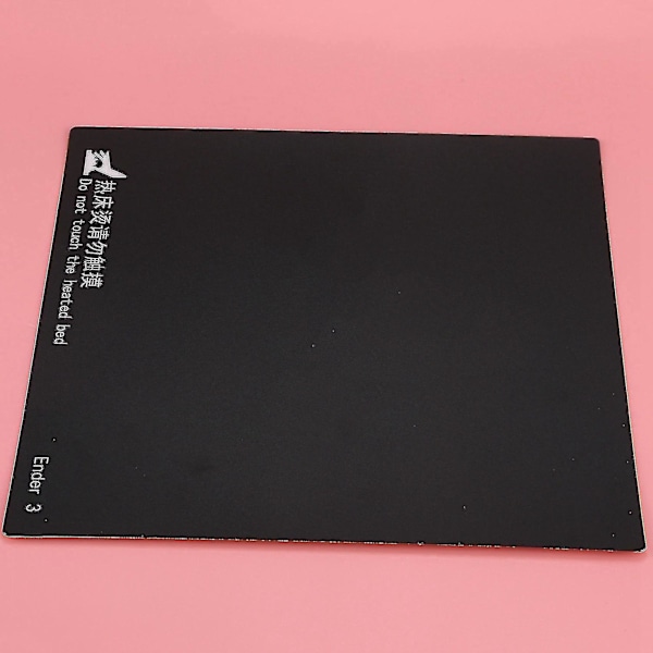 4x 3D-skrivertilbehør 235x235mm varme sengplattform klistremerke tilpasset for Ender-2 Ender-3