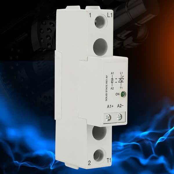 Solid State Relæ, SMT48 DIN Skinne Solid State Relæ Board, AC til DC Kontrol SSR Relæ Switch Modul (SMT4810)