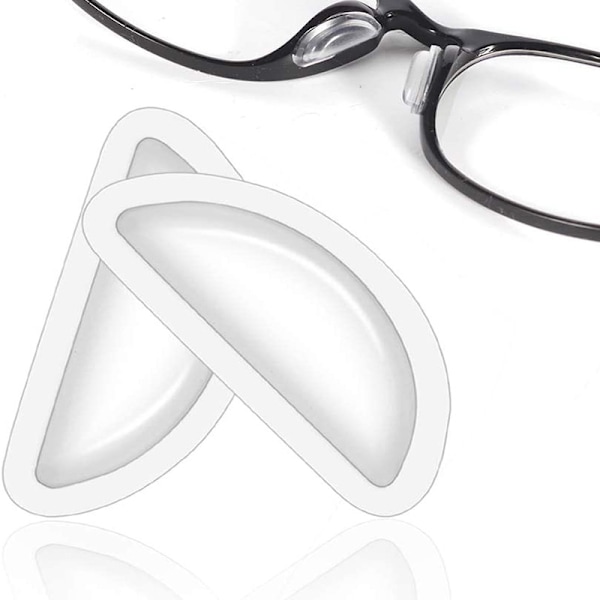Nenätyynyt silmälaseihin, 24 paria Transparent Transparent