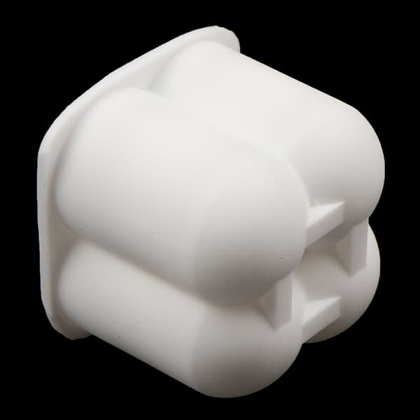Silikone Boble Lysform til DIY Lys- og Gipsfremstilling, Hvid