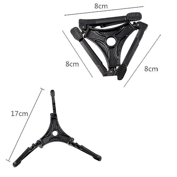 Gassbeholderbrakett Utendørs Foldbar Kanisterstativ Flat Gassbeholderholder Gassbeholderovnstativ Brakett For Utendørs Camping Vandring Piknik Matlaging (3 stk -t
