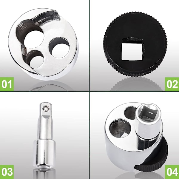 Stud Remover 6 Mm Til 19 Mm Bolt Extractor Muttertrekker Verktøy Fjerner Ødelagte Eller Fastklemte Bolter