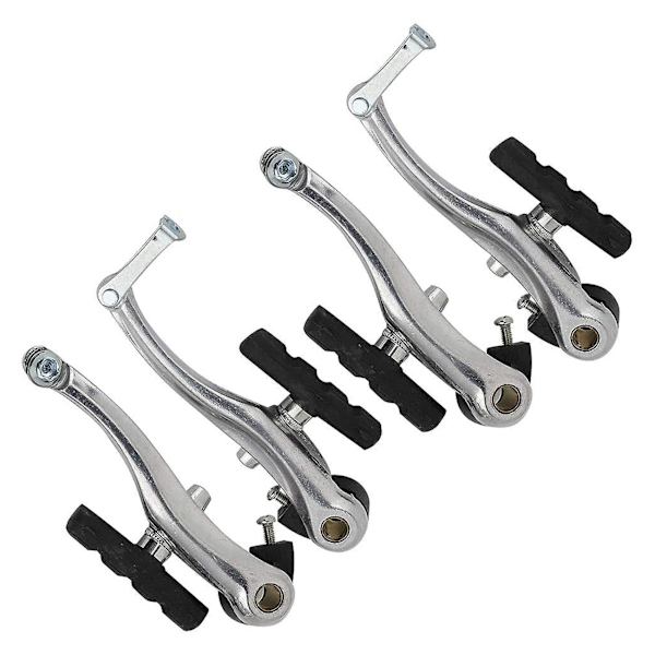 4 par V-brems Universal sykkel V-brems Fjellsykkel V-bremser Klemmesett med bremseklosser