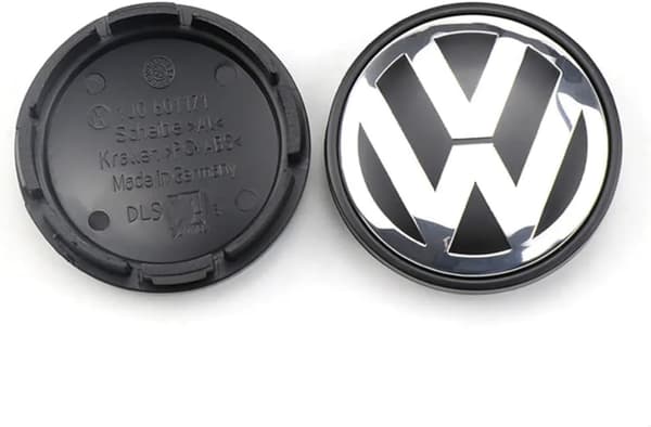 4 Erstatningsdele 56MM hjulkapselcenter Passer til VW Passat, Sharan