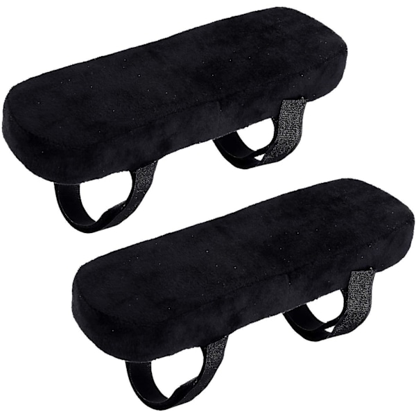 Halkskyddade stolsarmstödskuddar, minnesskum, armstödskuddar, avtagbara stolsarmstödsöverdrag, armbågsstödskuddar