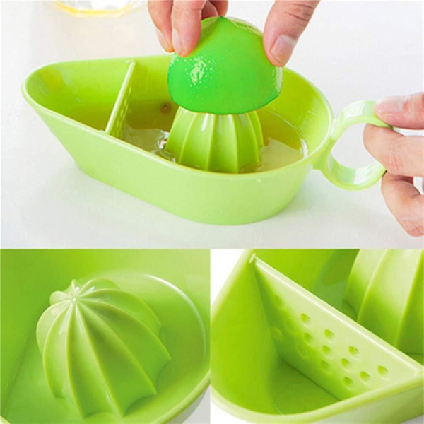 Mini manuel citruspresser til juice, citronpresser, appelsinjuiceekstraktor