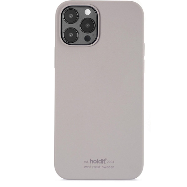 iPhone 12/12 Pro - holdit Mobilskall Silikon - Taupe Taupe 40