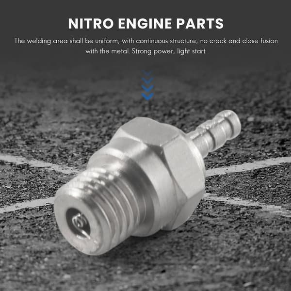 5 stk. N3 gløderør Nitro Truck Hot Apex motordele tilbehør erstatning Os Rc modelbil 70117 Hy