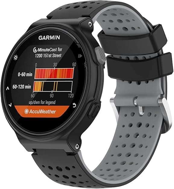 Urrem Garmin Forerunner 220/230/235/630/620/735XT, Approach S20/S5/S6 Sort
